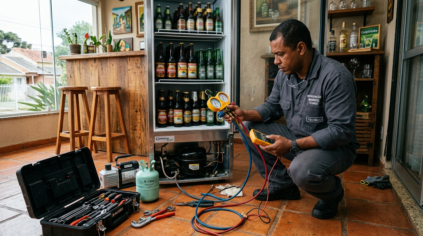 Conserto de Cervejeira em Passo Fundo‑RS